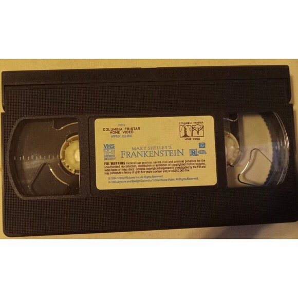 Mary Shelley's Frankenstein VHS Columbia TriStar Home Video Robert De Niro - Picture 6 of 6